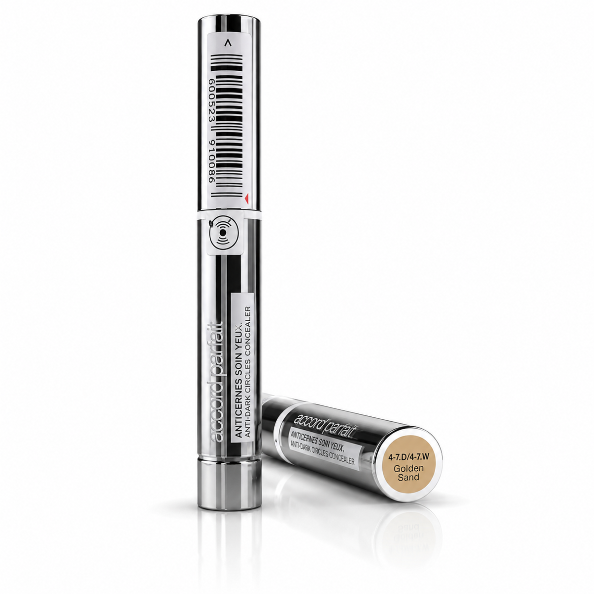 L'oreal accord parfait correttore con crema occhi al 0,5% di acido ialuronico cod 4-7.d/4-7.w golden sand