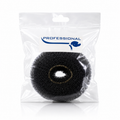 Chignon elastico a ciambella da 150 nero 370.465