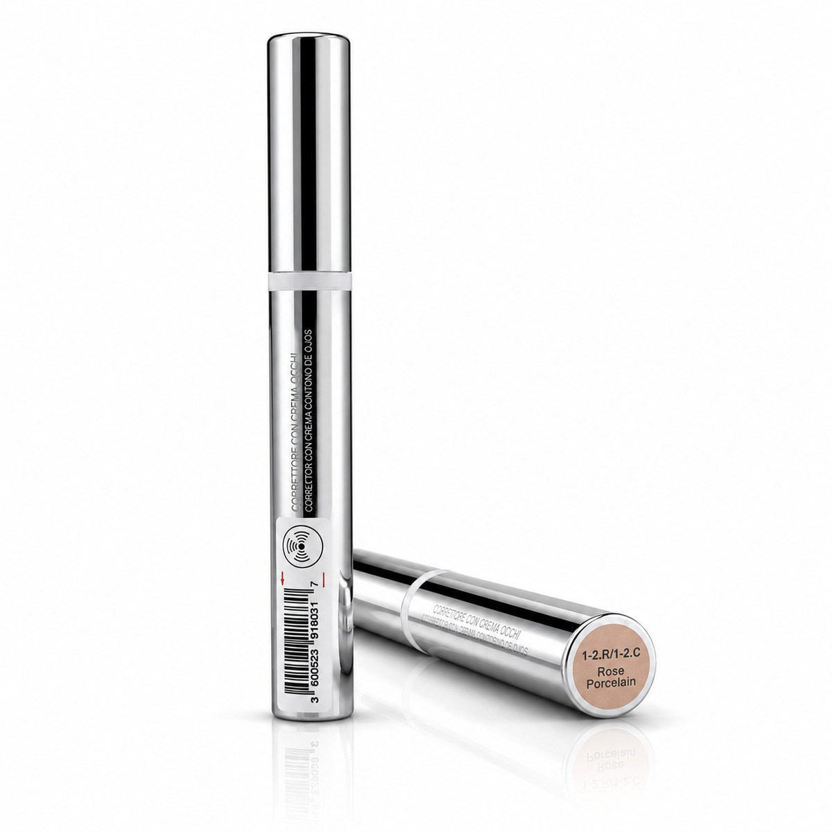 L'oreal accord parfait correttore con crema occhi al 0,5% di acido ialuronico cod 1-2.R/1-2.C ROSE