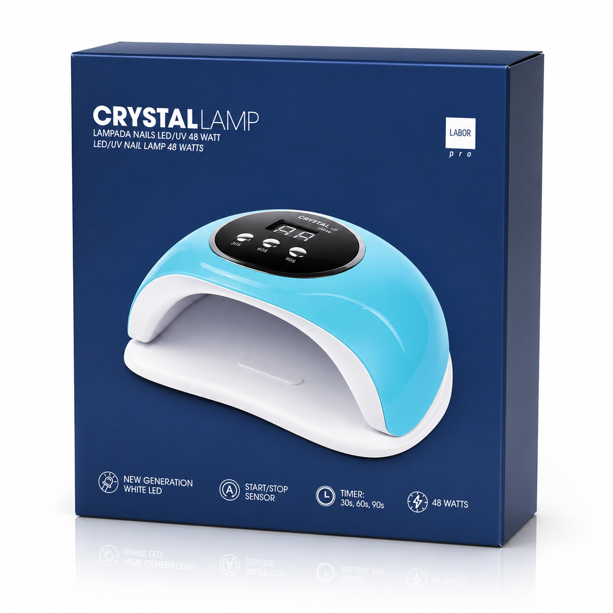 LAMPADA LED/UV PER CATALIZZARE IL SEMIPERMANENTE DA 48 W