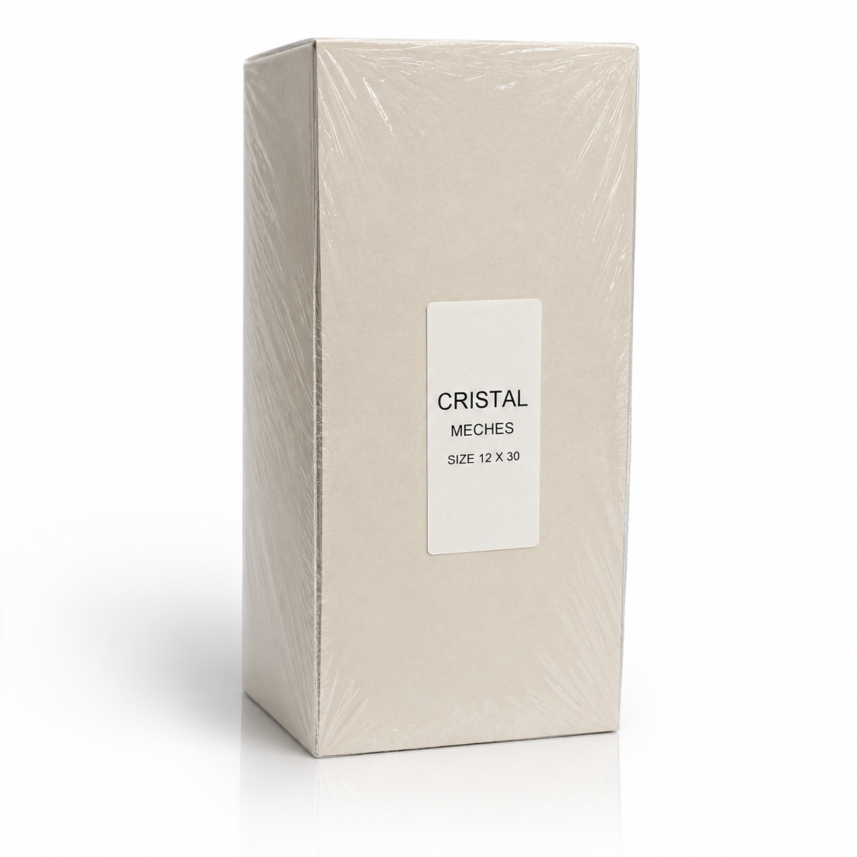 Silver Meches Cristal 100 pzz. Cm 12x30