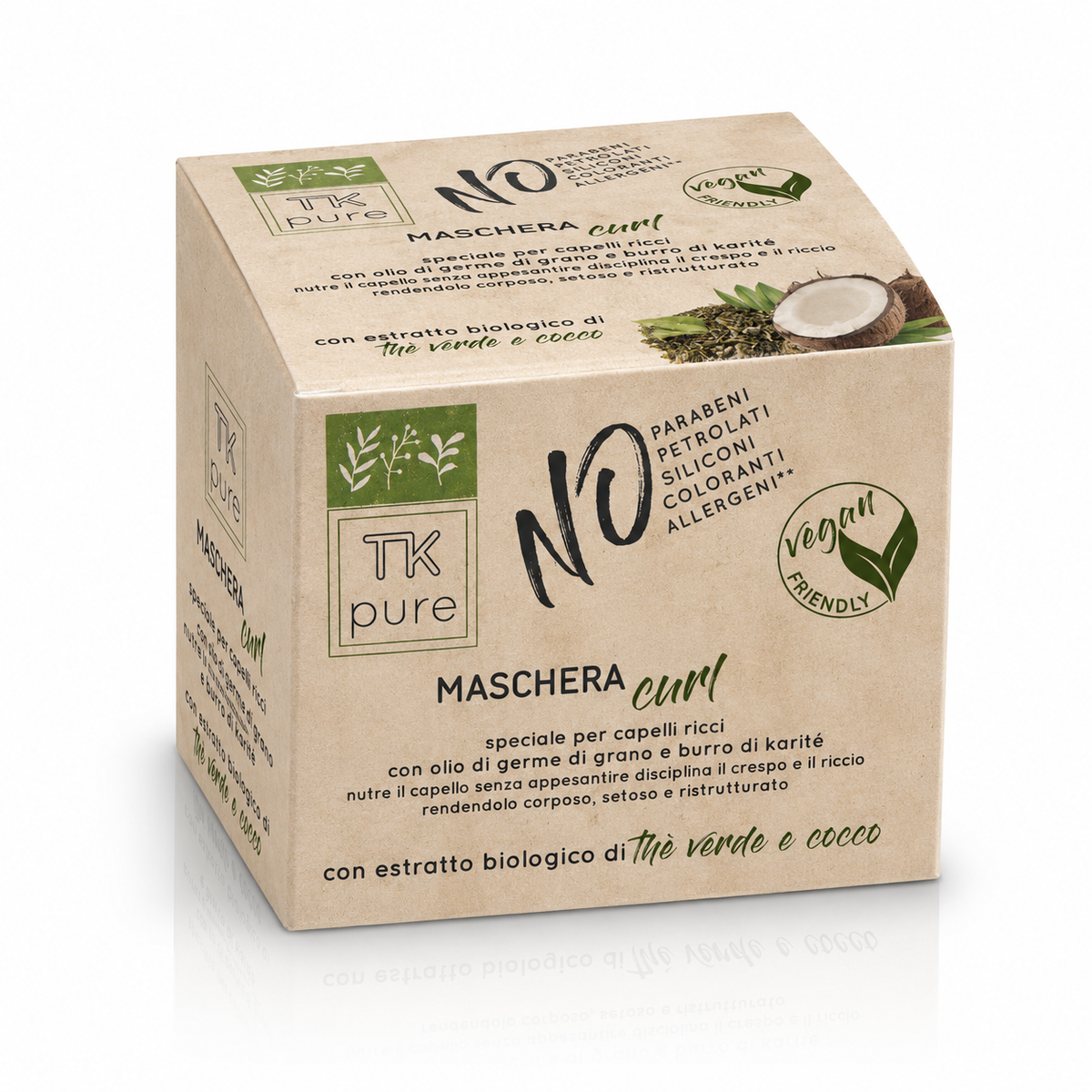 TK pure maschera per capelli ricci curl da 250 ml