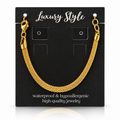 Bracciale trama maglia canna-elegante, acciaio inossidabile anallergico