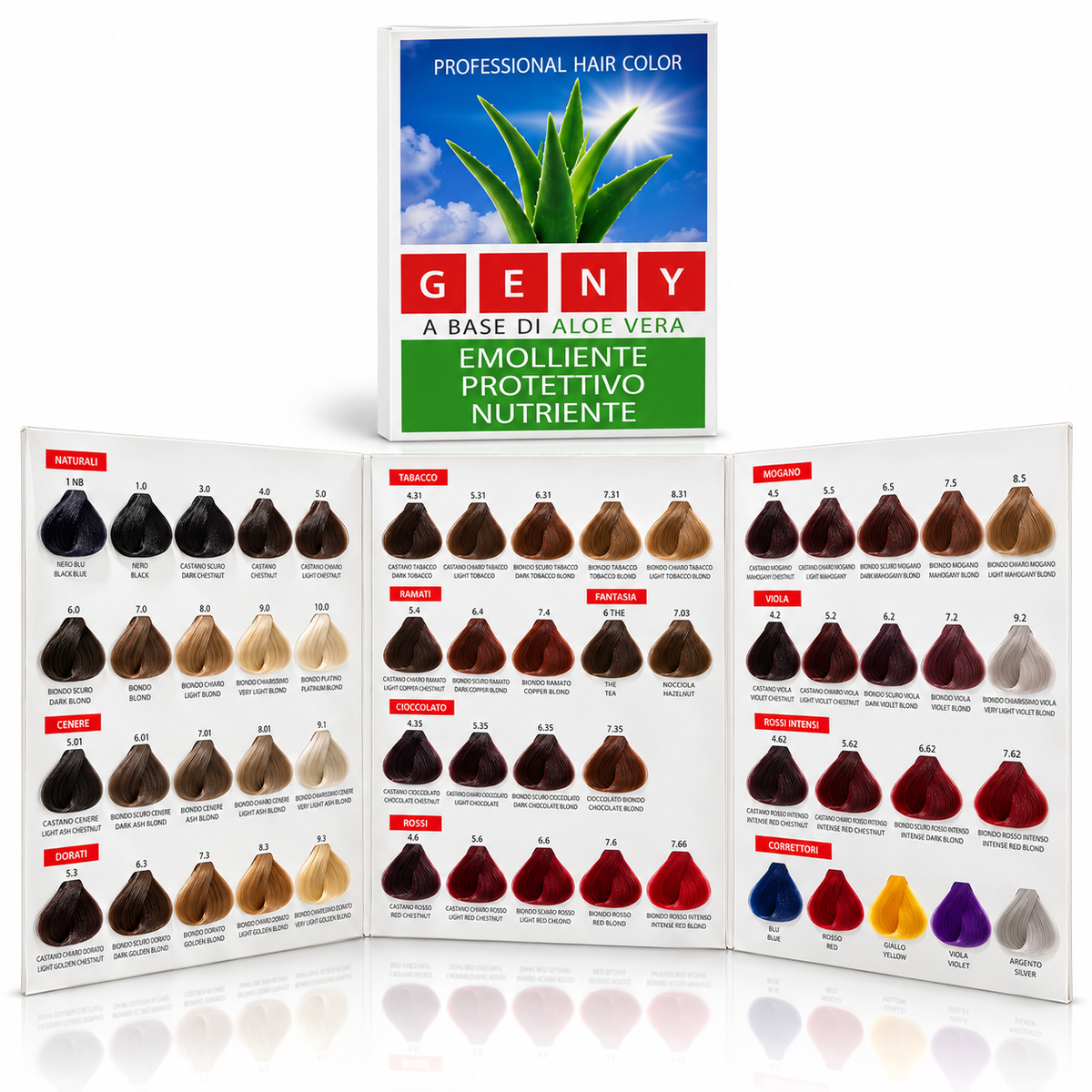 GENY CREMA HAIR COLOR DA 100 ML
