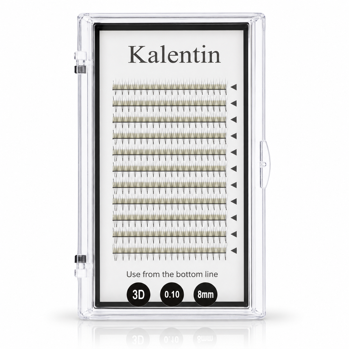 KALENTIN EXTENTION CIGLIA 3D 0.10 C 8MM