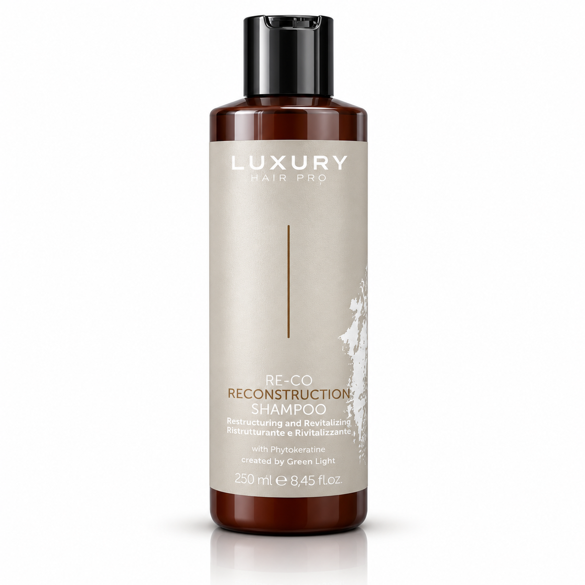 Shampoo ricostruttore e rivitalizzante. 250ml