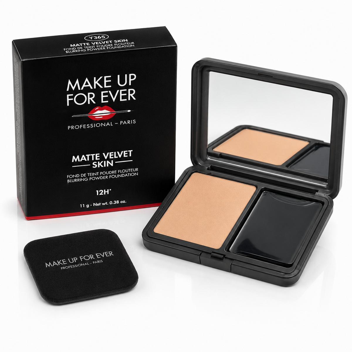 MAKE UP FOR EVER fondo tinta in polvere  multiuso cofezione astucciata con specchietto e spugnetta applicatrice cod 163 Camel Naturel DA 20 GR