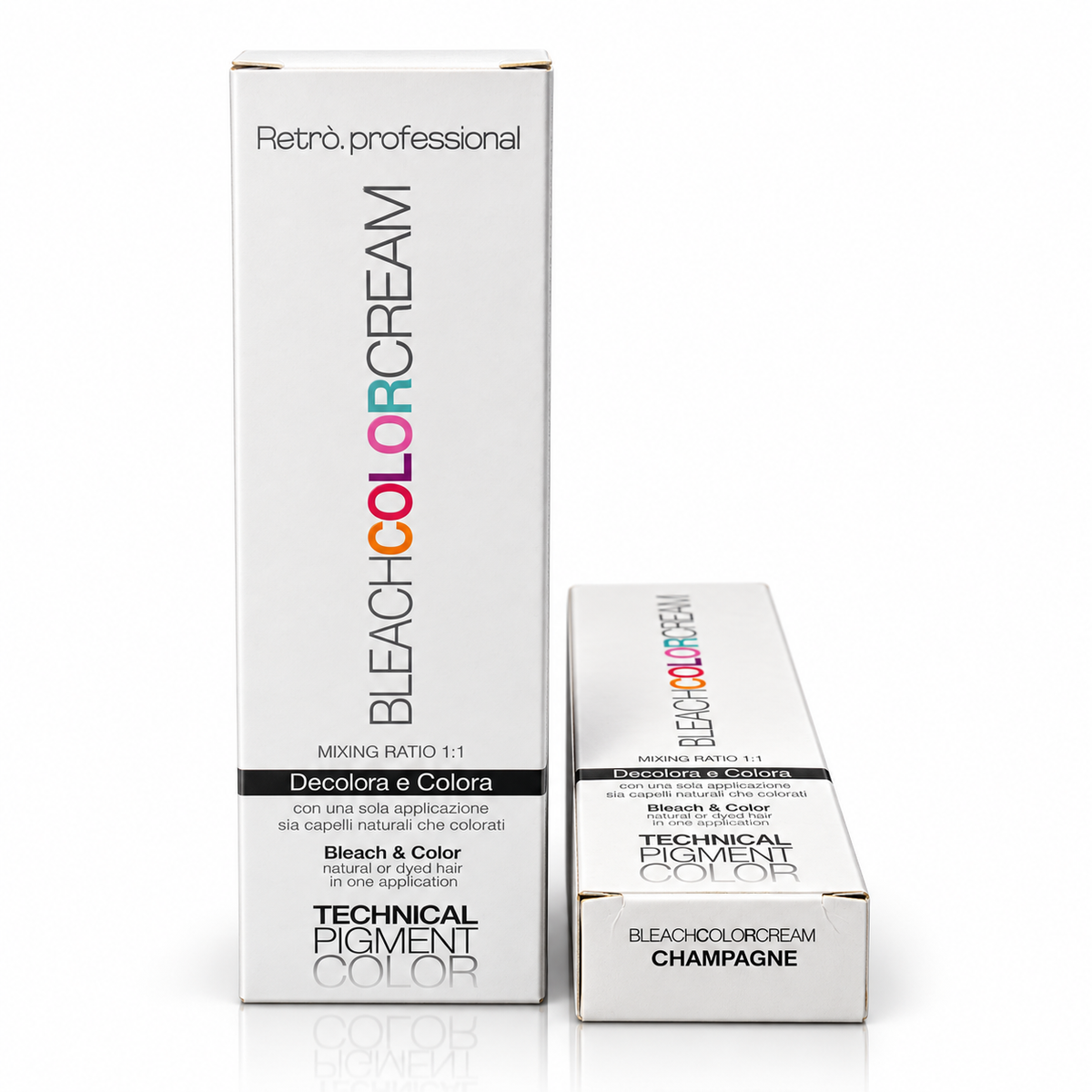 RETRO' BLEACH COLOR CREAM DA 80 GR DECOLORA E COLORA CHAMPAGNE