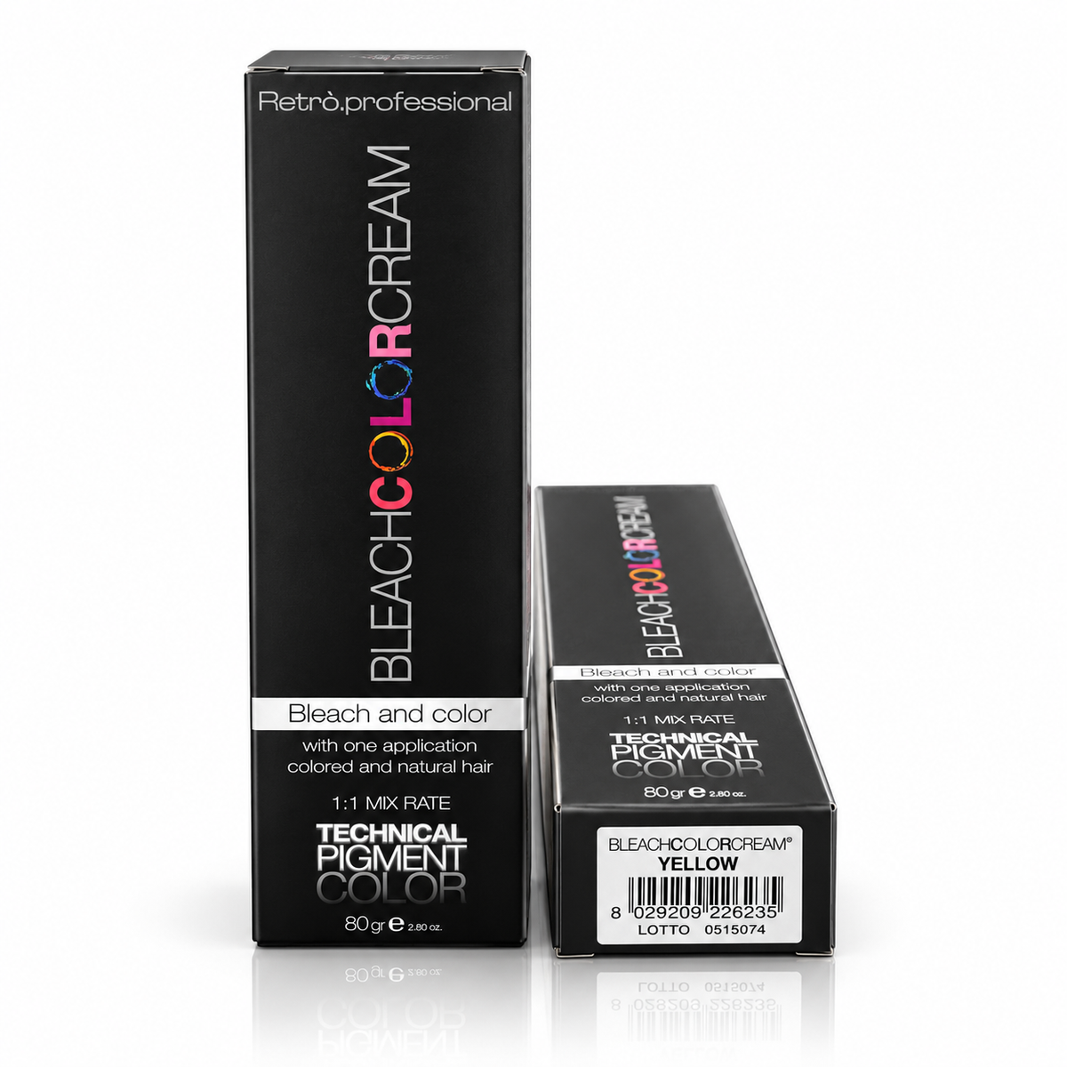 RETRO' BLEACH COLOR CREAM DA 80 GR DECOLORA E COLORA YELLOW