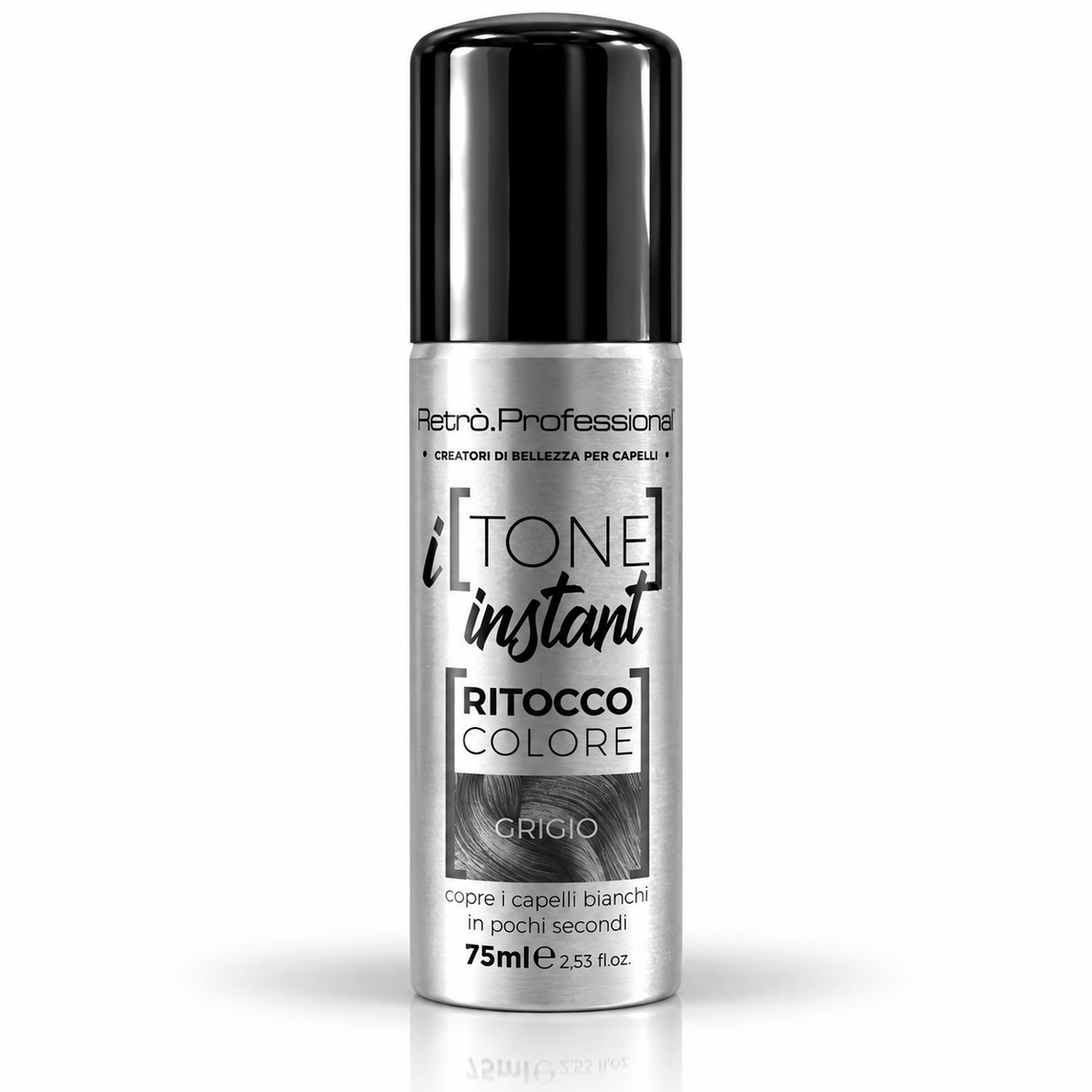 Retrò I-Tone ritocco spray per capelli da 75 ml Grigio