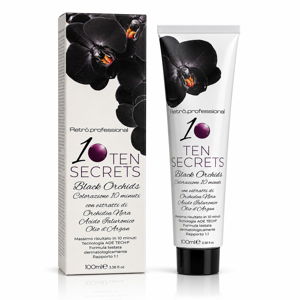 RETRO' COLOR HAIR CREAM 10' TEN SCRETS DA 100 ML