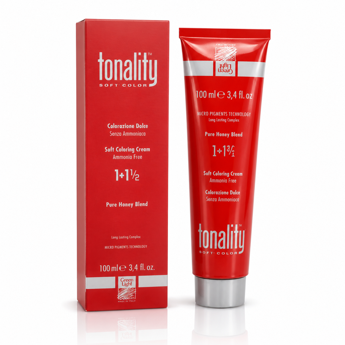 GREEN LIGHT TONALITY SENZA AMMONIACA DA 100 ML